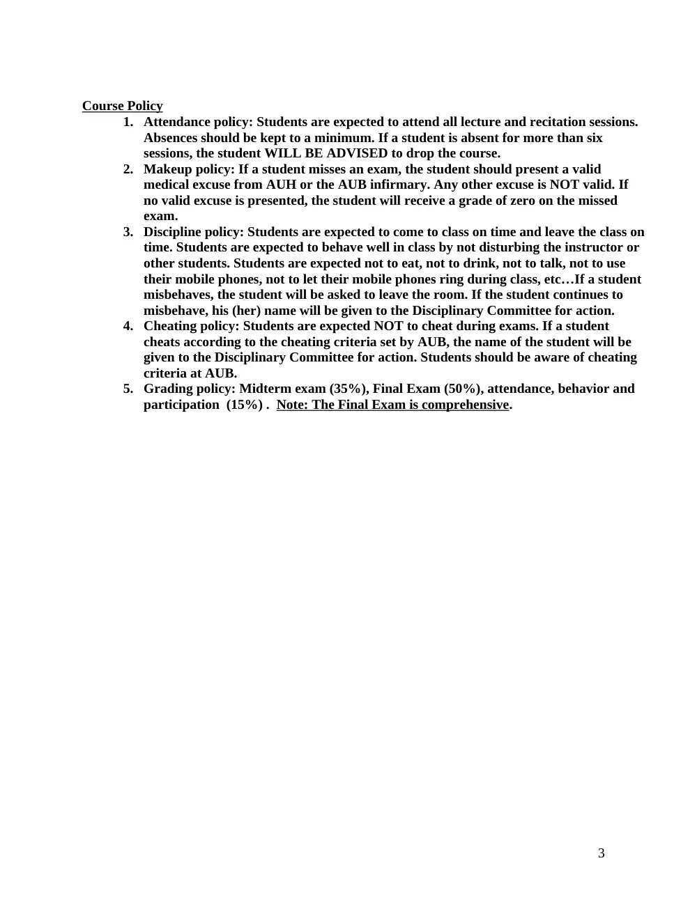 ECON 211 Syllabus, Spring 2011, page 3