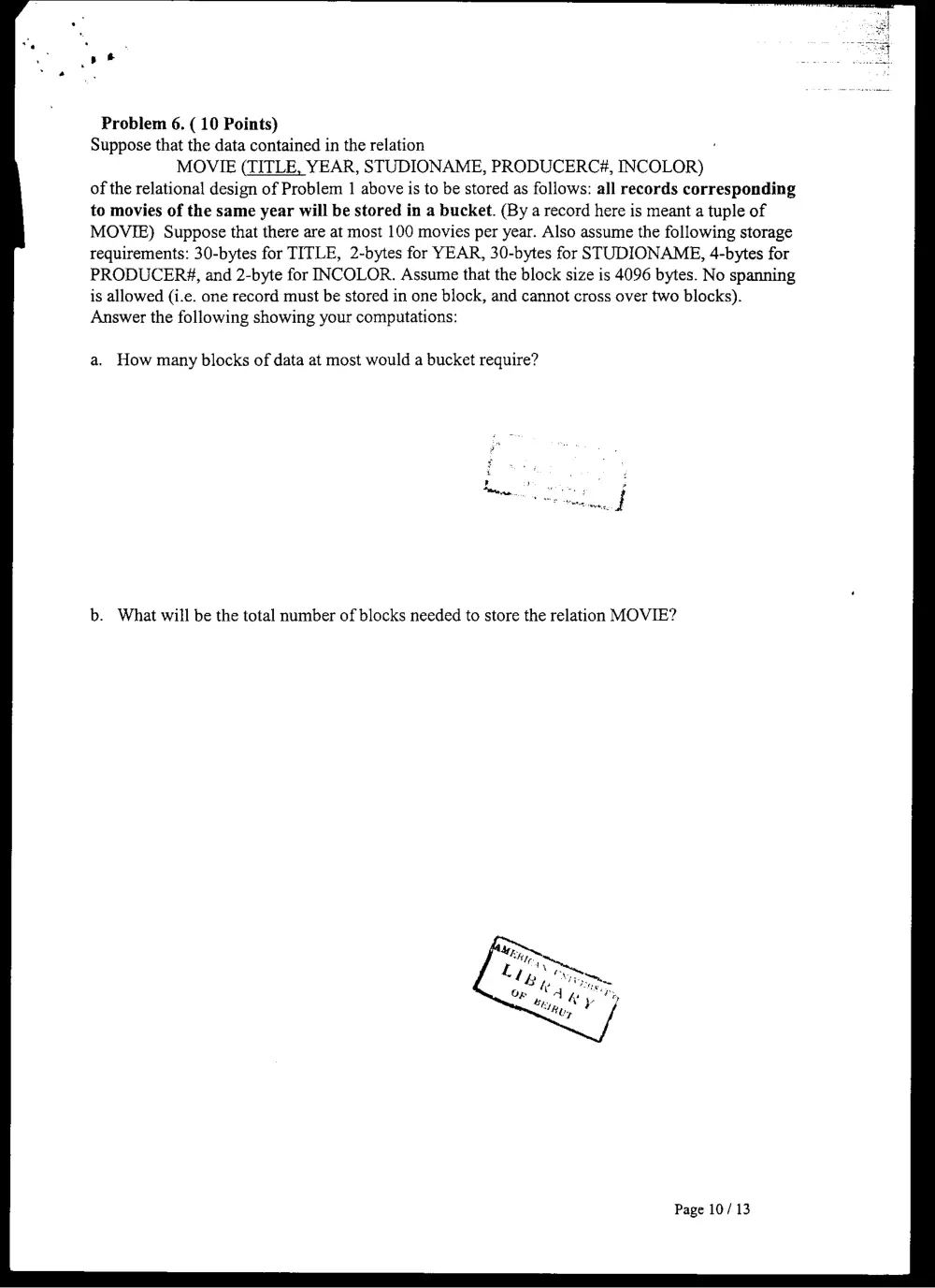 CMPS 277 Final, Fall 2002, page 10