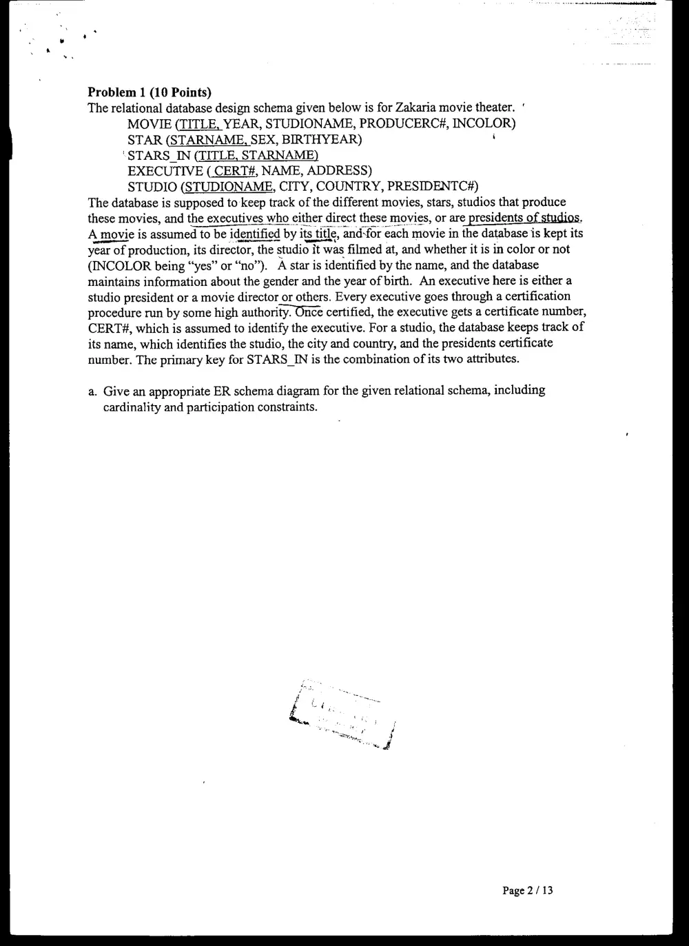 CMPS 277 Final, Fall 2002, page 2