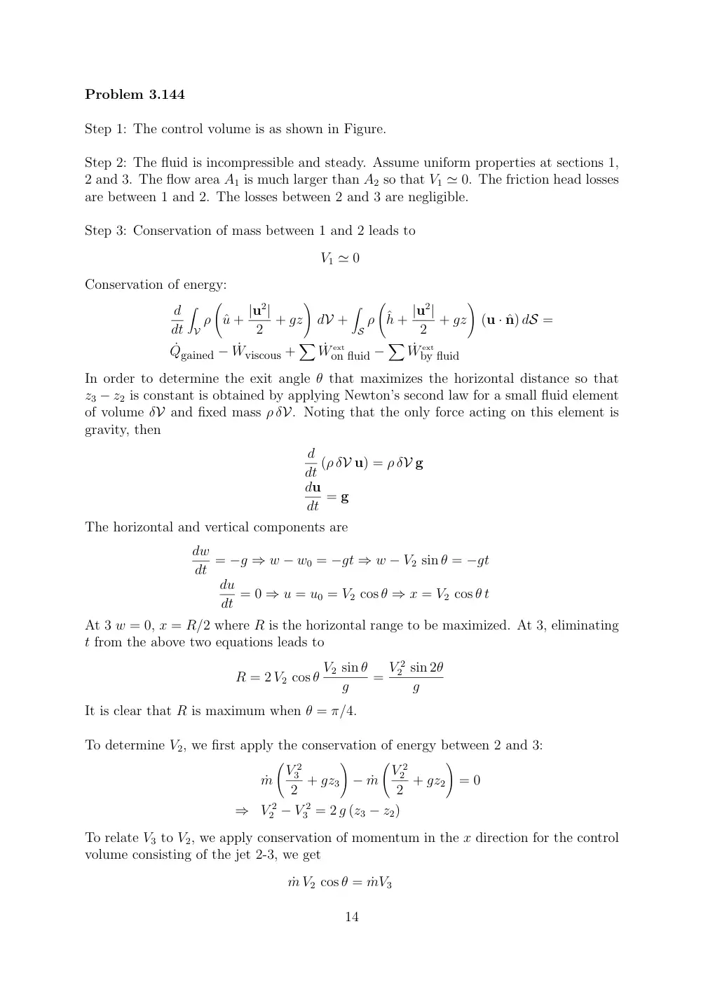 MECH 314 Problems 6, Spring 2014, page 5