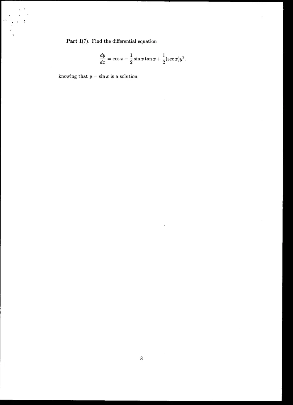MATH 202 Final, Summer 1996, page 8