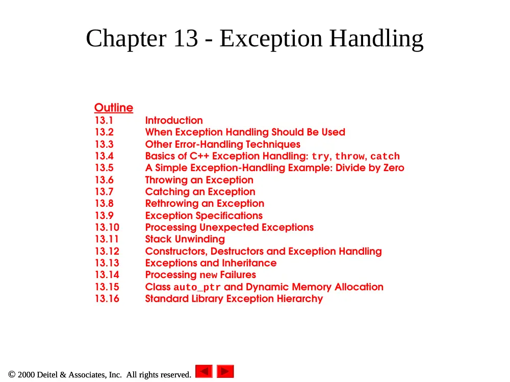 CSC 213 Chapter 13, Fall 2007, page 1