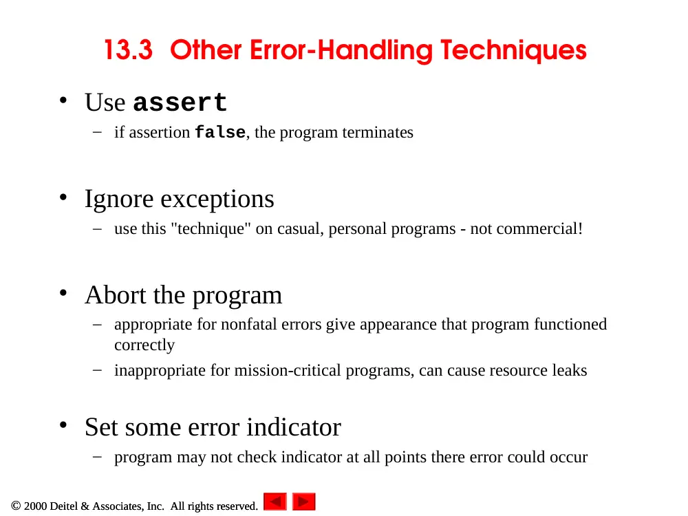 CSC 213 Chapter 13, Fall 2007, page 6