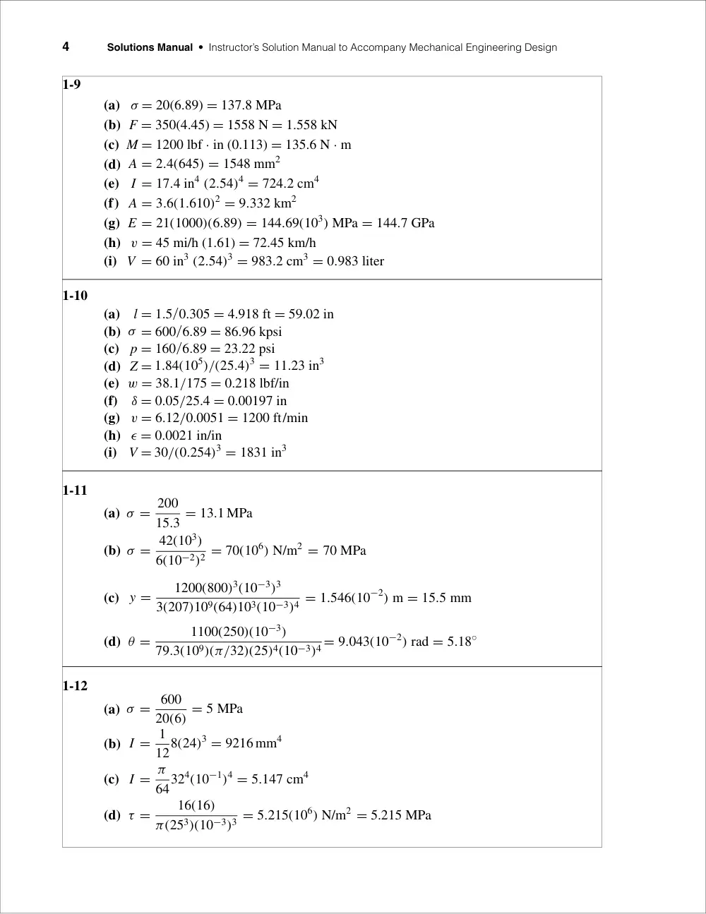 MECH 420 Problems Problem Chap 1, Fall 2012, page 4