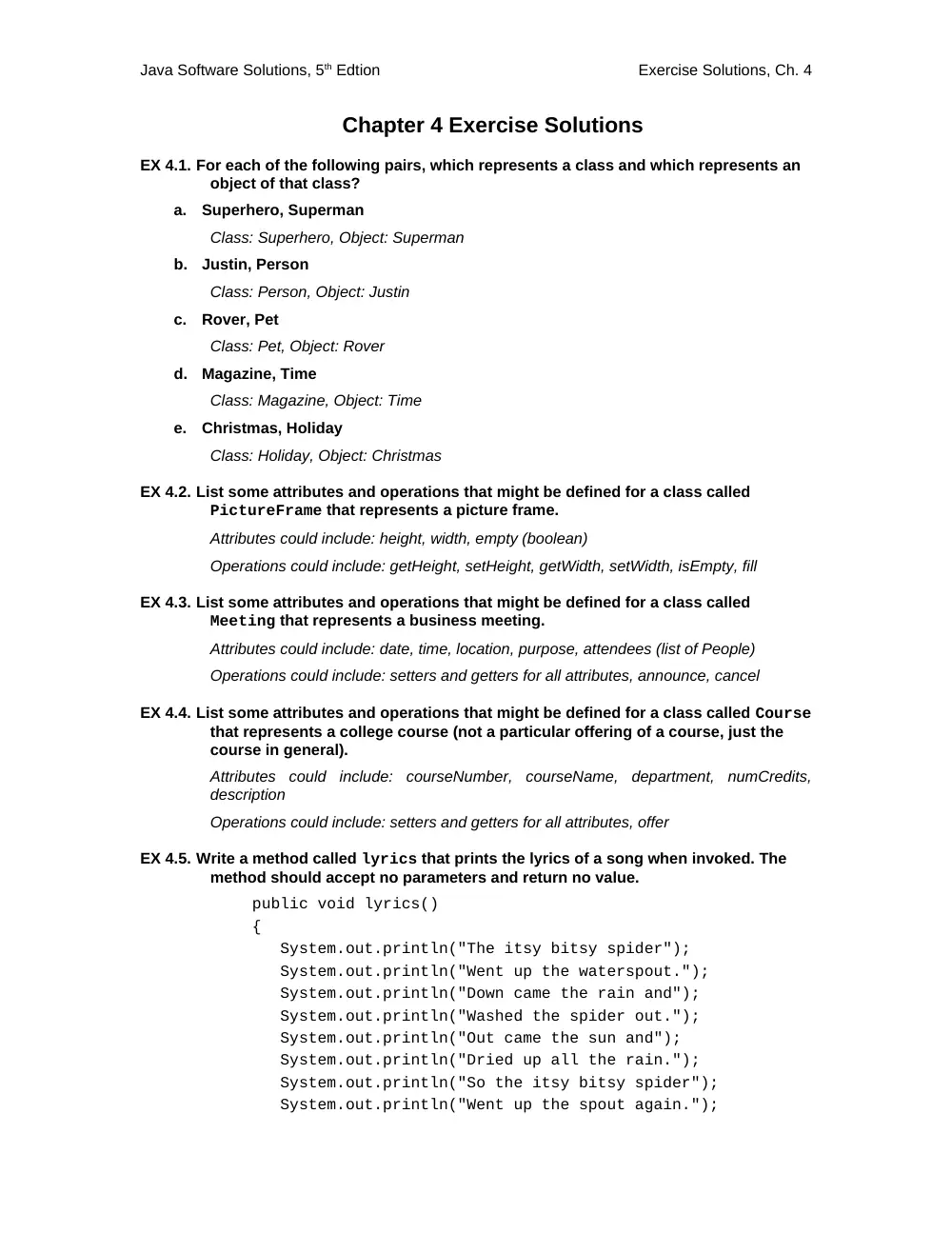 COE 212 Problems Chapter 4 with Solution, Fall 2013, page 1