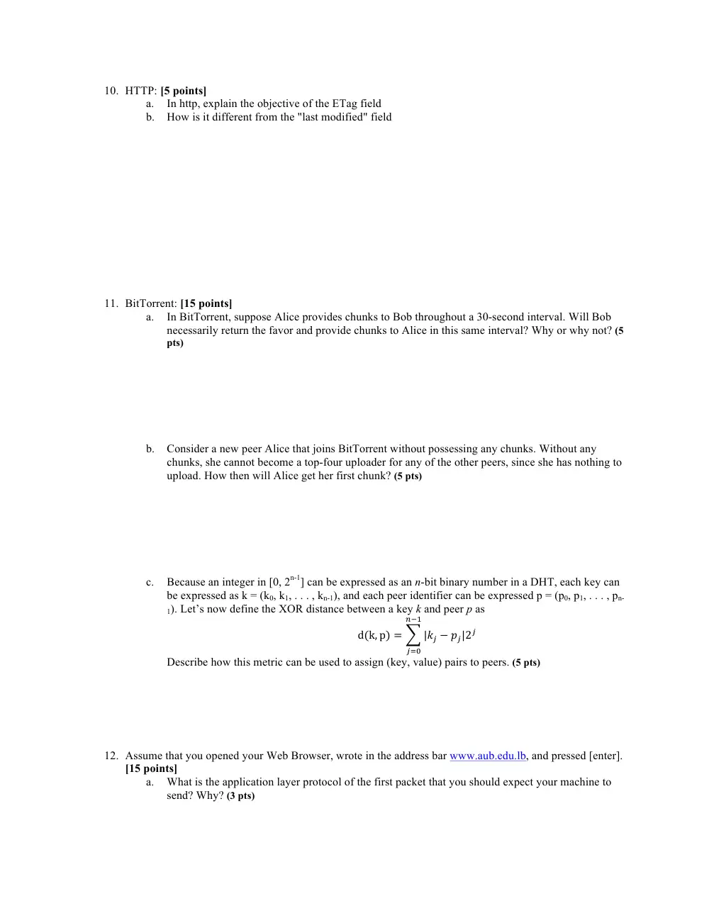 CMPS 284 Midterm No Solution, Fall 2014, page 3