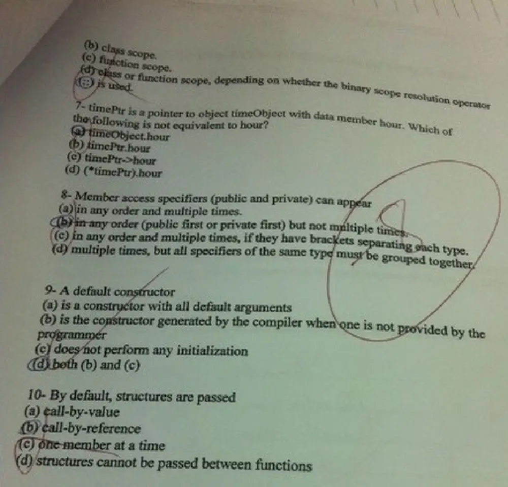 CSI 250 Midterm, Spring 2010, page 3