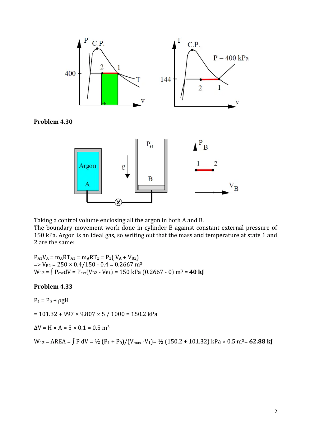MECH 310 Problems Chapter 4 Solutions, Fall 2011, page 2