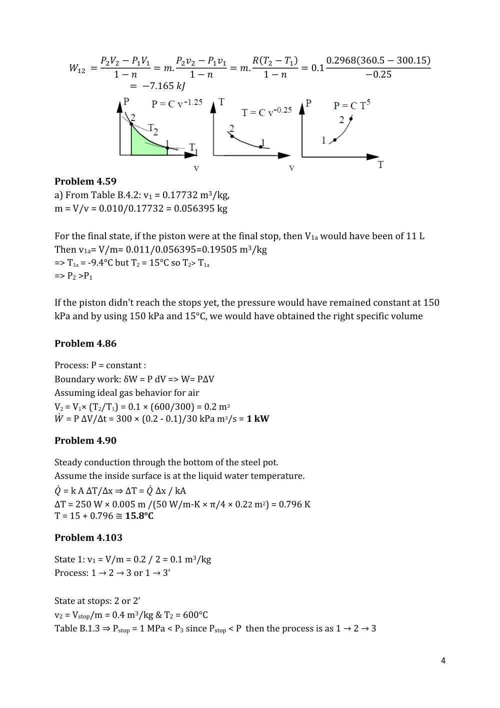 MECH 310 Problems Chapter 4 Solutions, Fall 2011, page 4