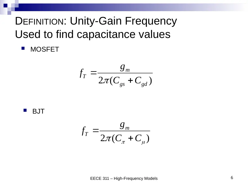 EECE 311 Lecture 2, Spring 2012, page 6