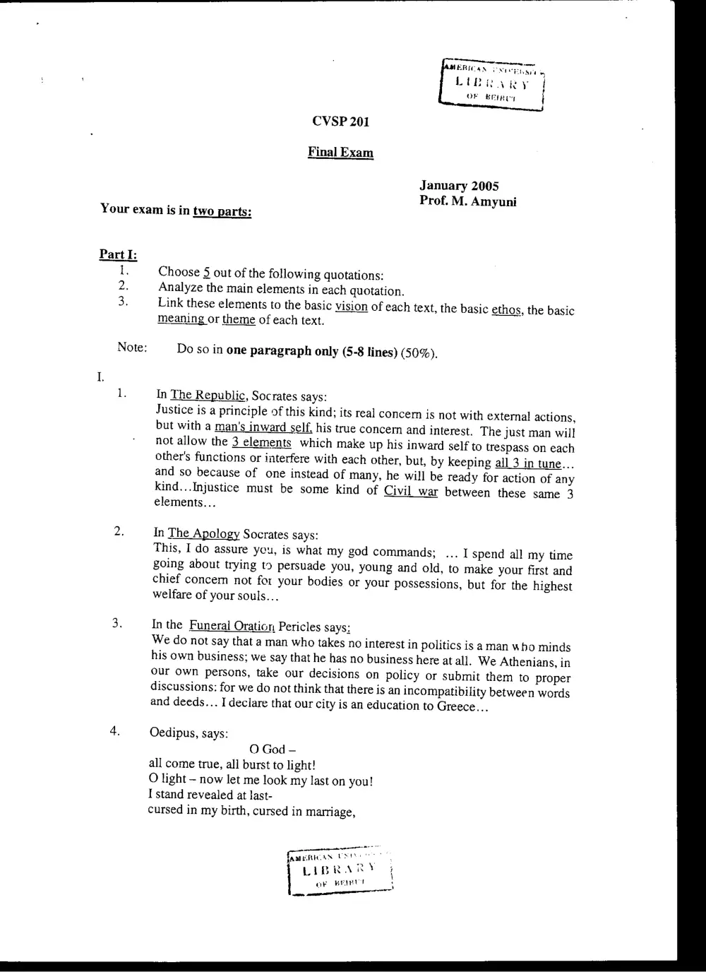 CVSP 201 Final, Fall 2004, page 1