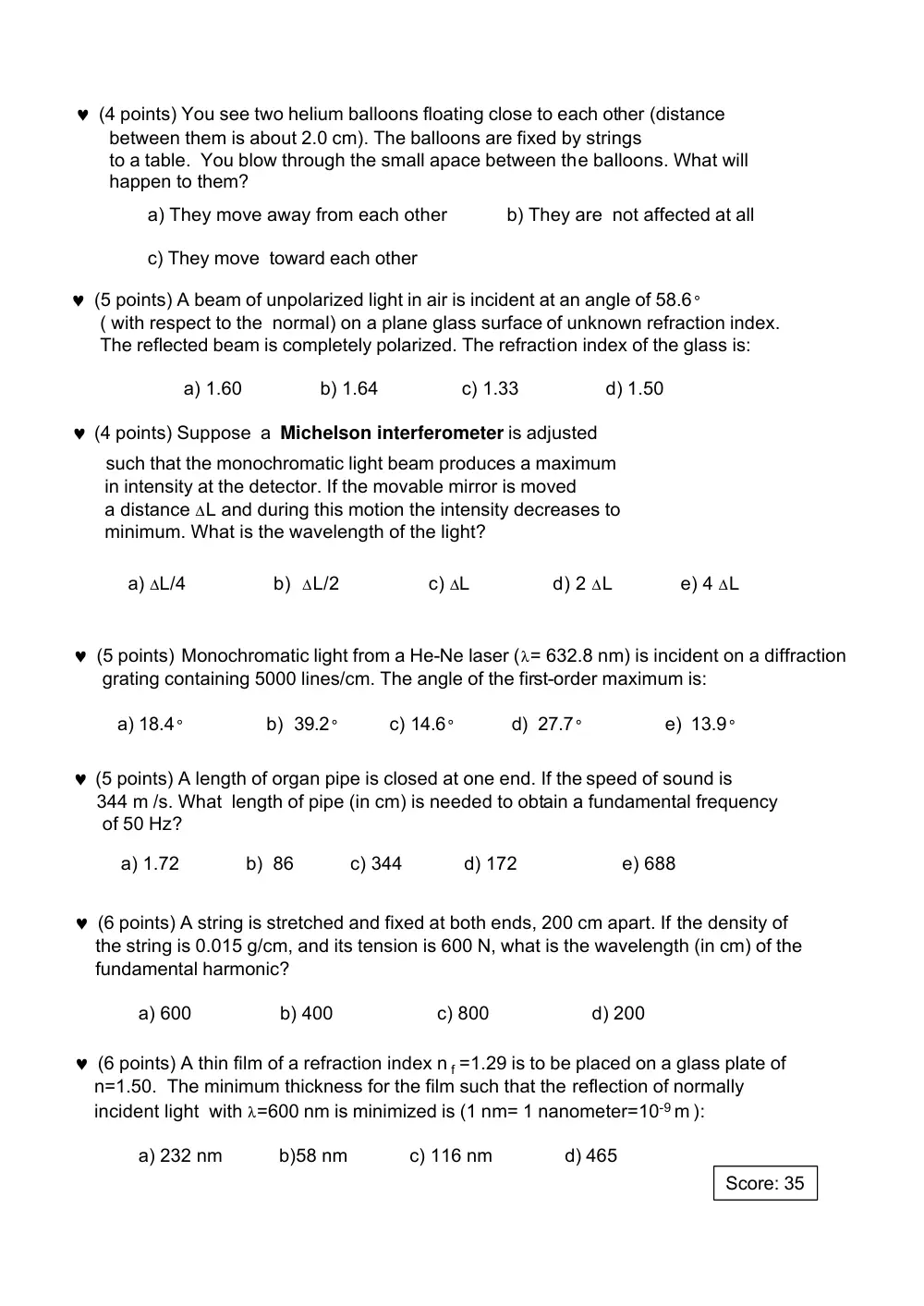 PHYS 210 Final, Fall 2005, page 5