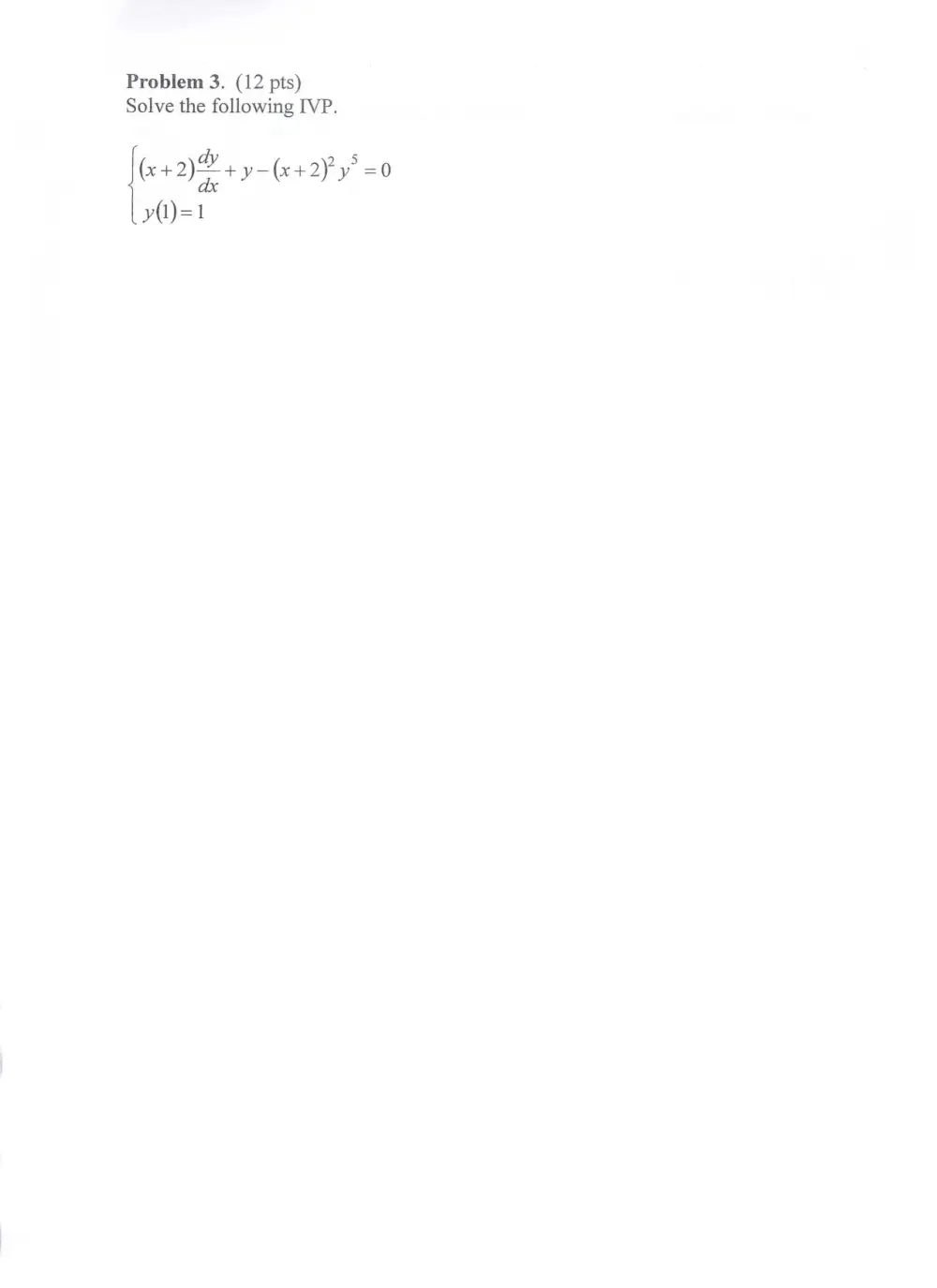 MATH 202 Midterm, Summer 2018, page 3