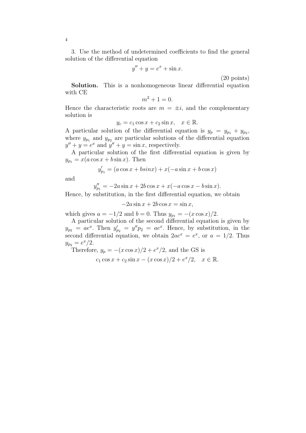 MATH 202 Exam 2, Spring 2002, page 4