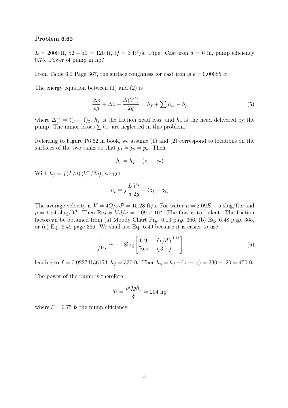 MECH 314 Problems 8, Spring 2014, page 4