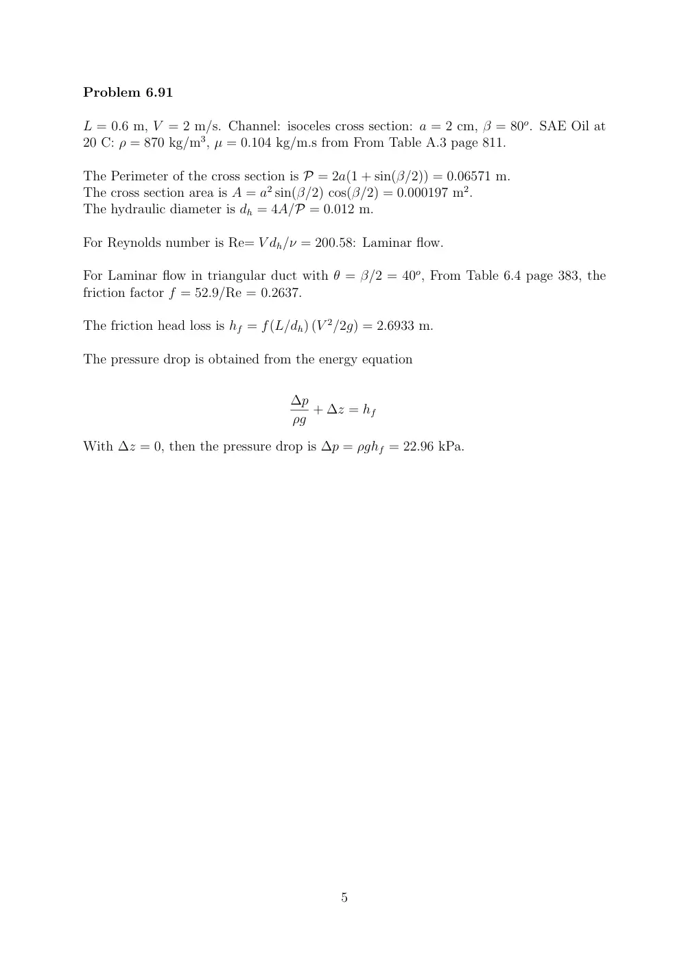 MECH 314 Problems 8, Spring 2014, page 5