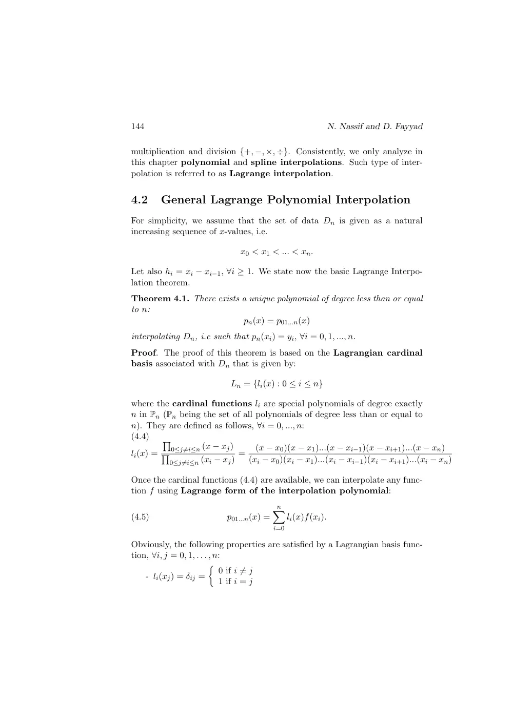 MATH 251 Notes Chapter 4, Spring 2014, page 2