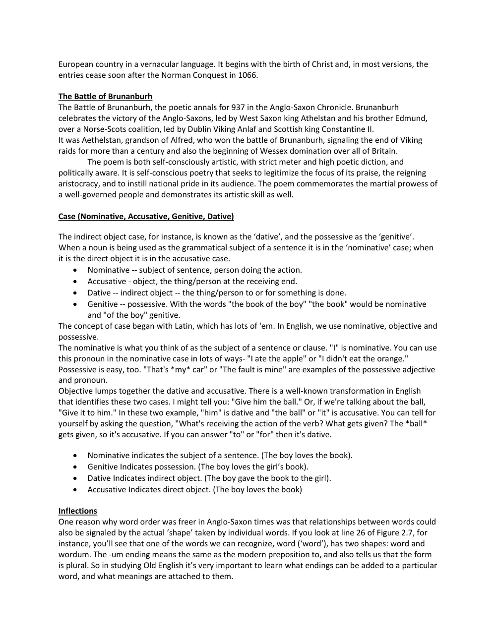 ENG 229 Notes Test 1, Spring 2015, page 8