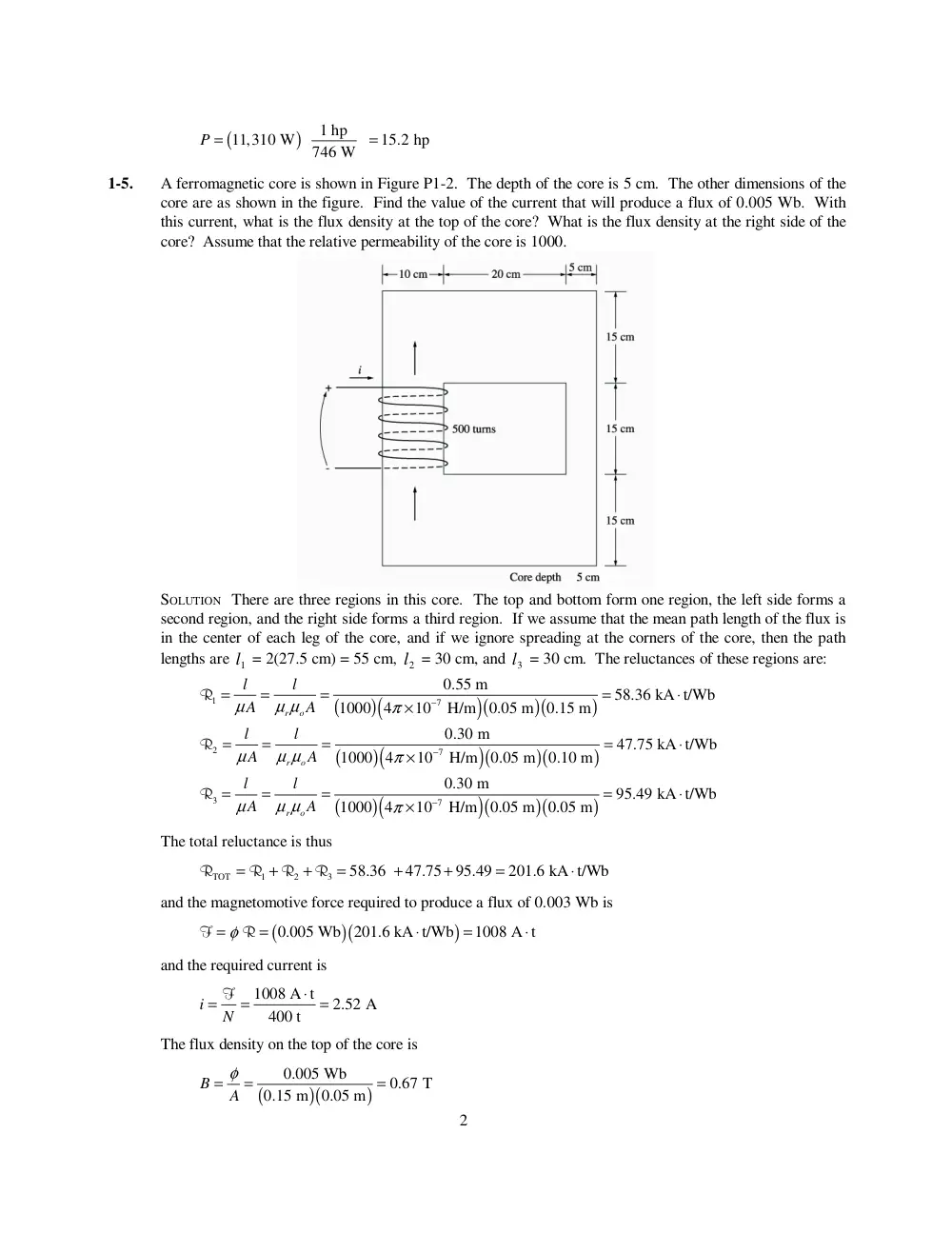 EECE 370 Problems, Spring 2010, page 8