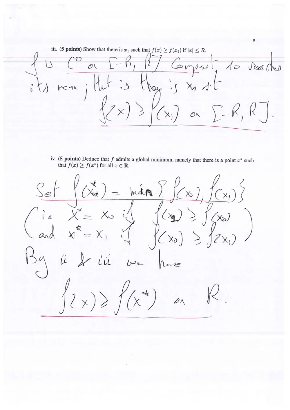 MATH 210 Exam 2, Fall 2017, page 9