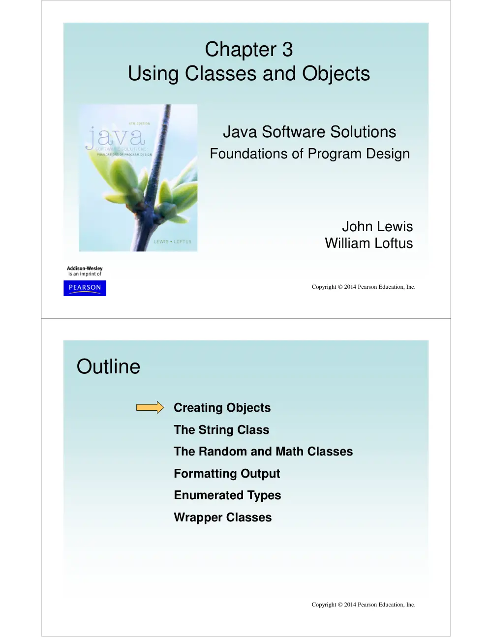 CSC 243 Chapter 3, Spring 2015, page 1
