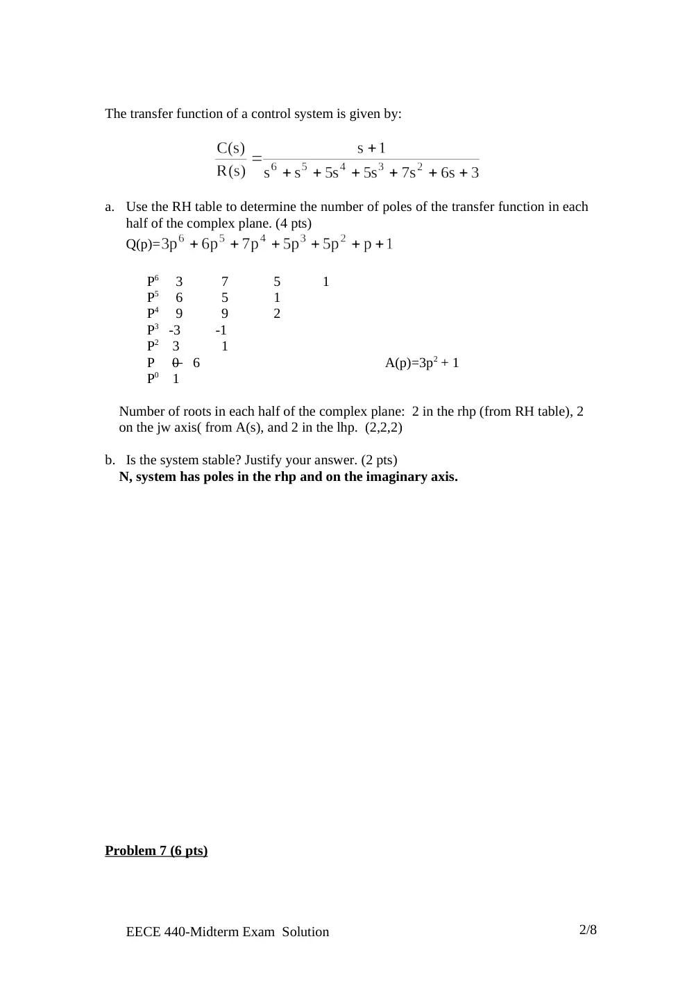 EECE 340 Midterm, Summer 2003, page 2