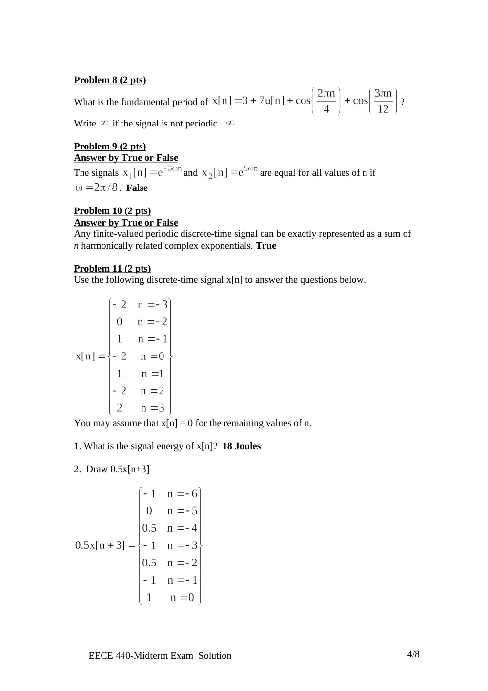 EECE 340 Midterm, Summer 2003, page 4