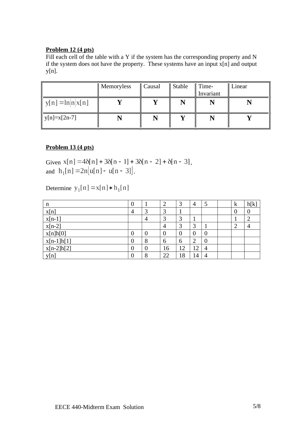 EECE 340 Midterm, Summer 2003, page 5