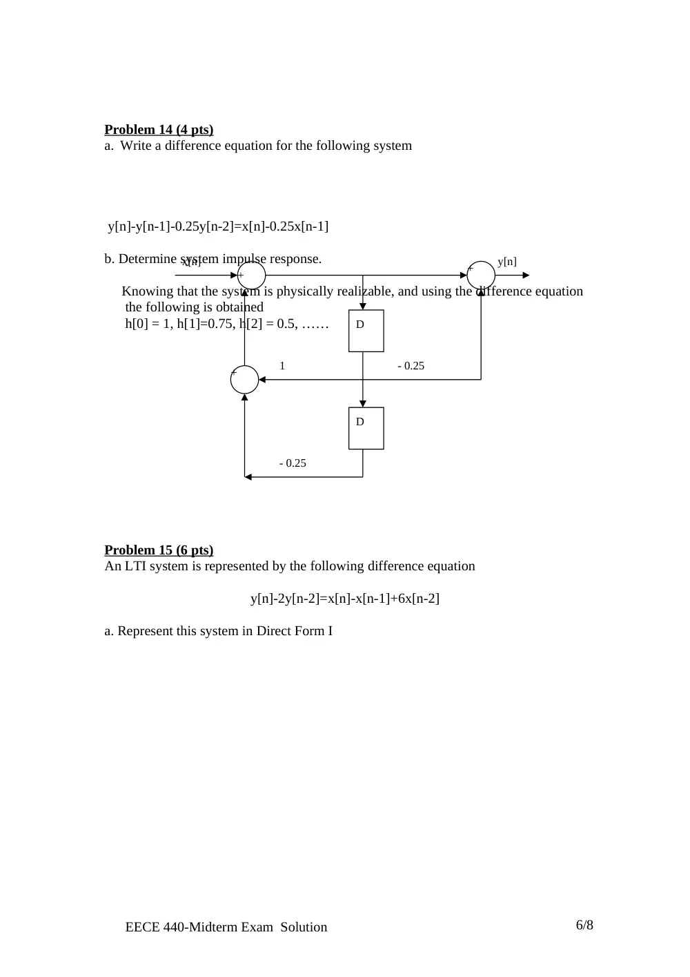 EECE 340 Midterm, Summer 2003, page 6
