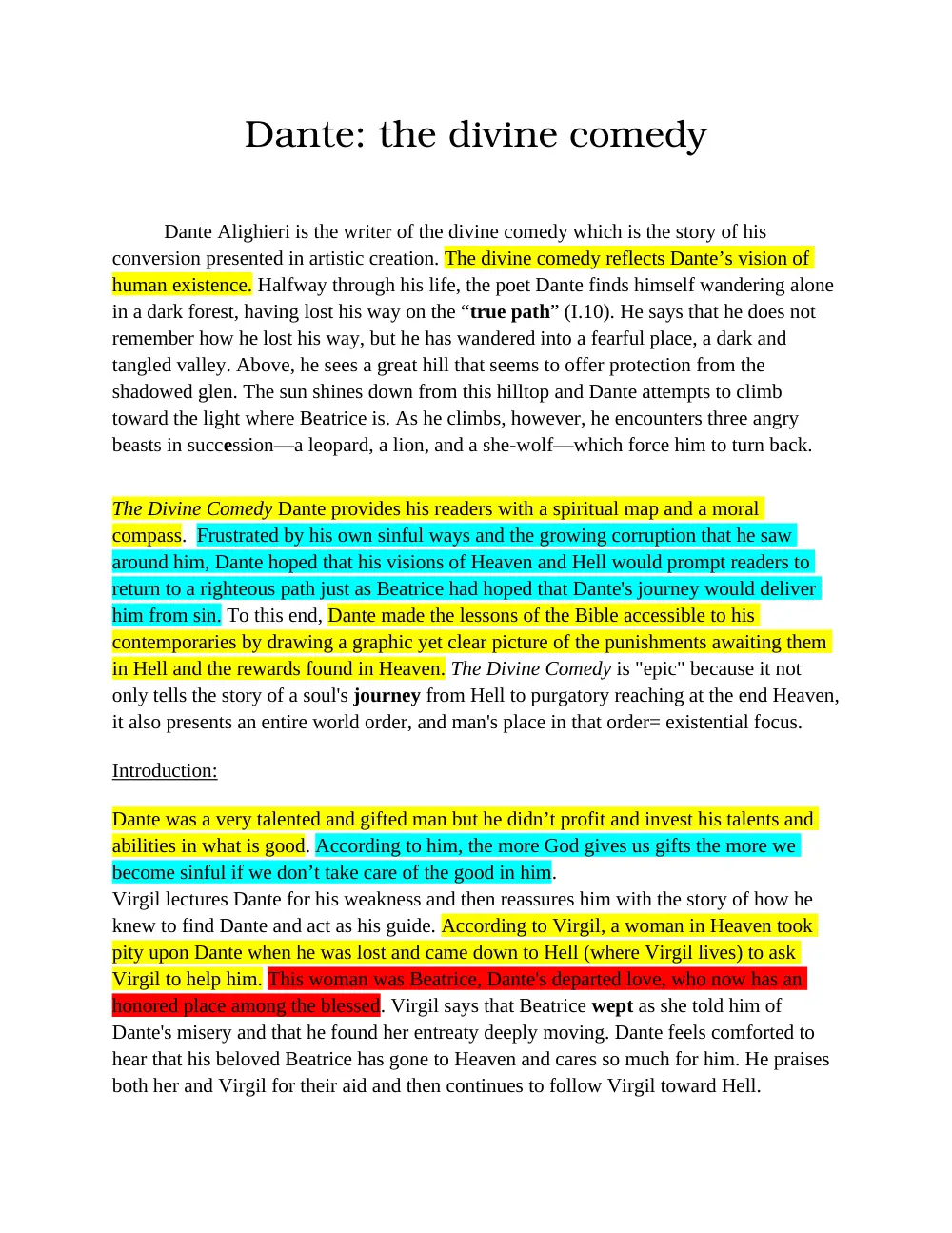 CVSP 202 Notes, Spring 2011, page 1