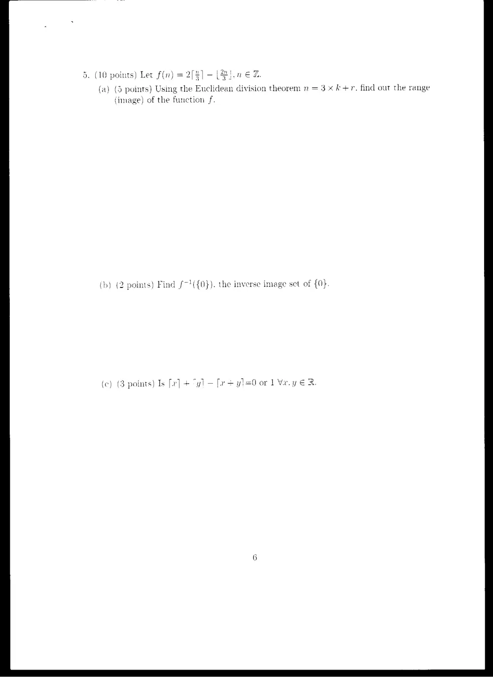 MATH 211 Midterm, Fall 2005, page 6