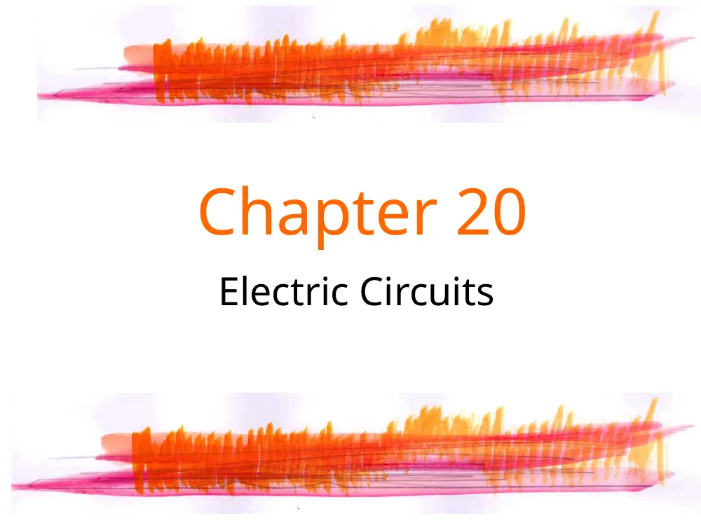PHYS 205 Chapter 20, Fall 2017, page 1