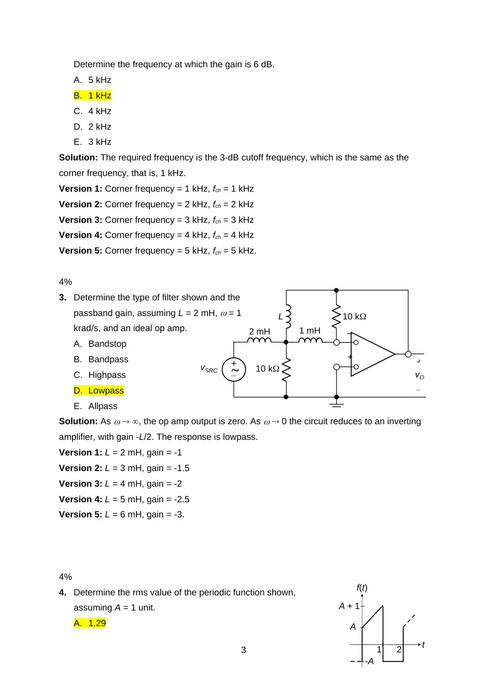 EECE 290 Exam 2 with solution, Spring 2015, page 3
