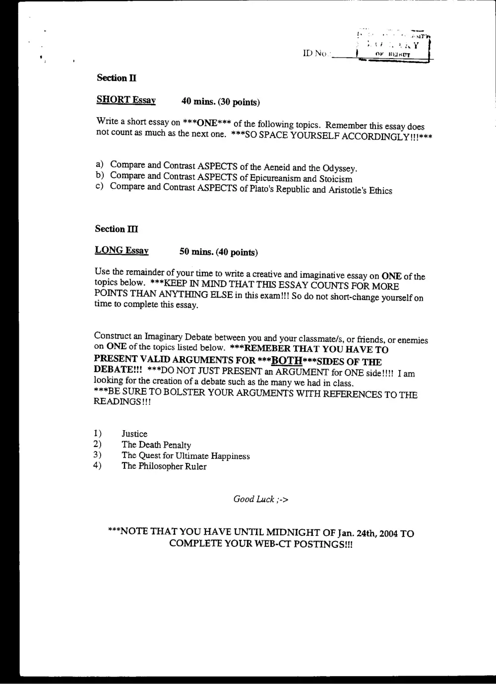 CVSP 201 Final, Fall 2003, page 2