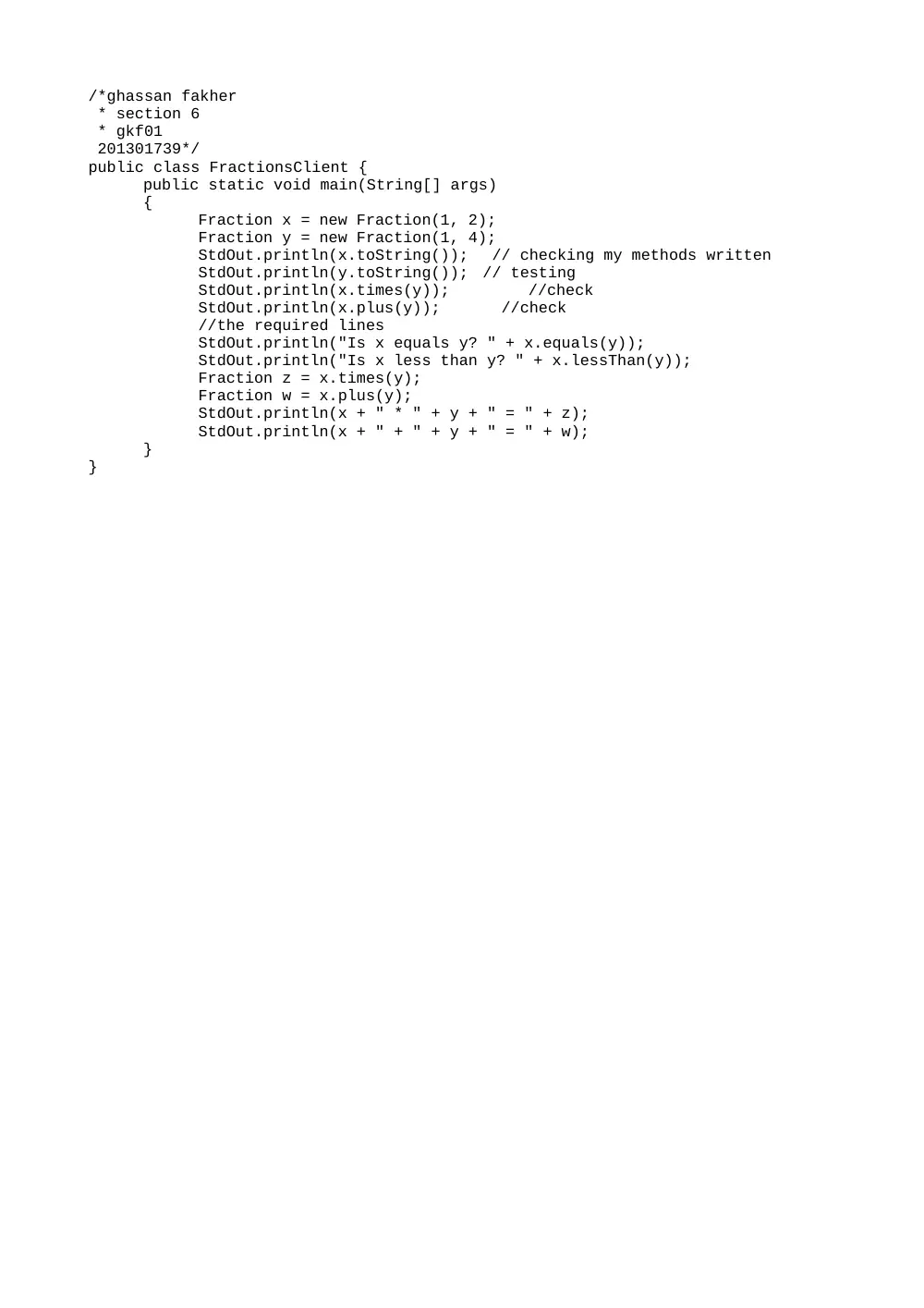 CMPS 200 Homework Assignment 10 with Solution, Fall 2012, page 2