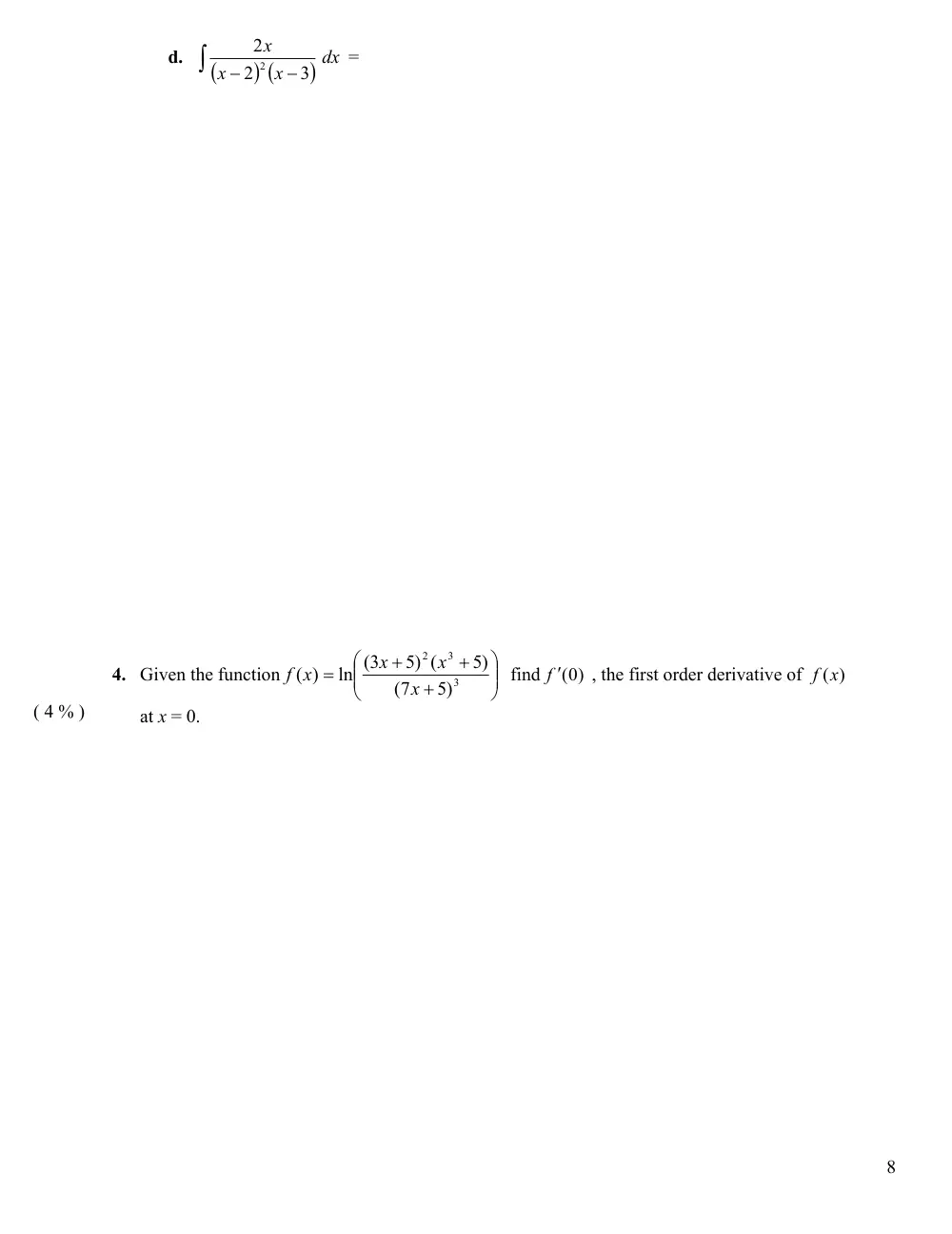 MATH 204 Final, Fall 2008, page 8