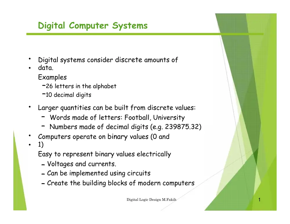 EECE 320 Lecture 1, Spring 2015, page 2