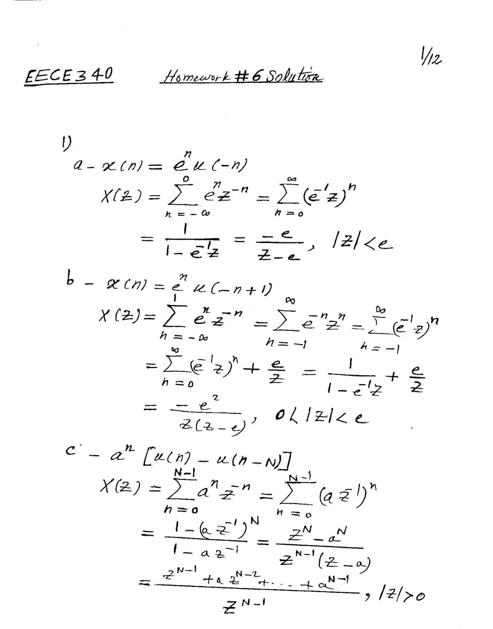 EECE 340 Homework, Spring 2006, page 2