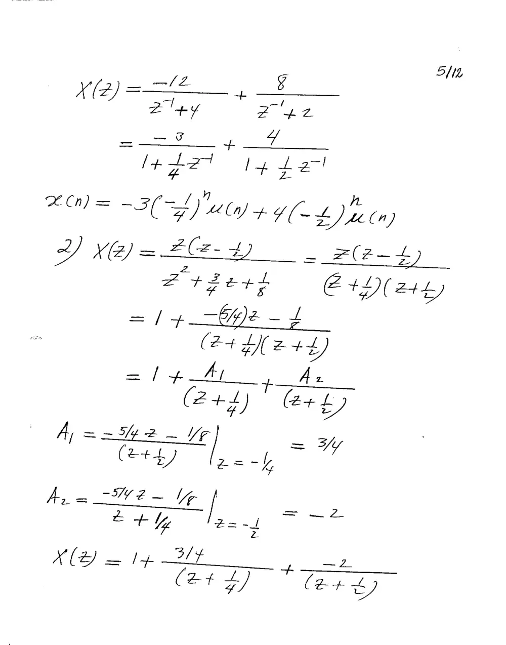 EECE 340 Homework, Spring 2006, page 6