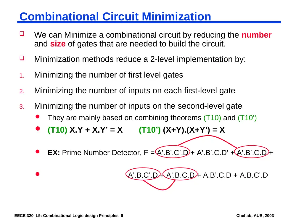EECE 320 Lecture 5, Fall 2011, page 6