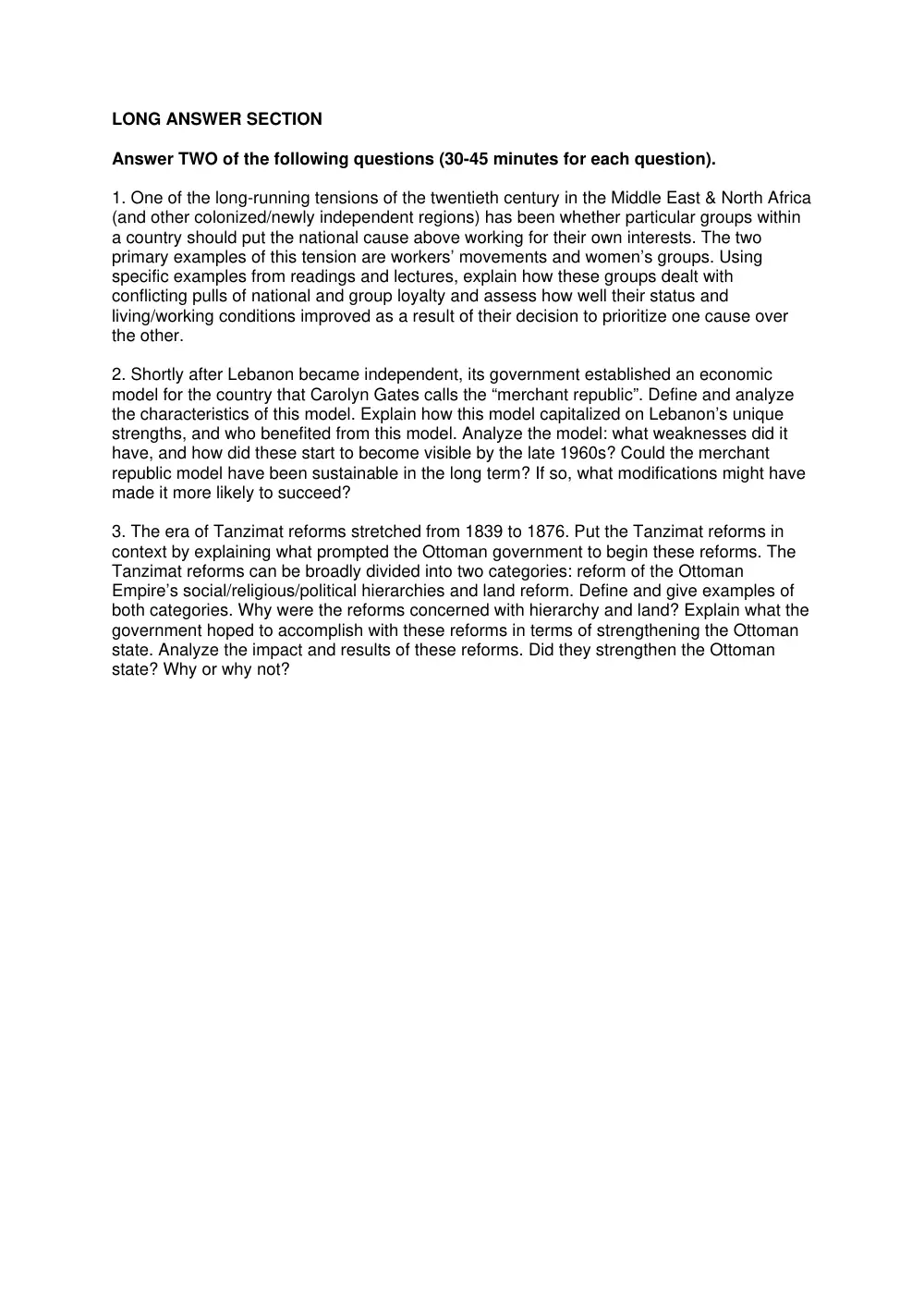 HIST 242 Final, Fall 2007, page 2