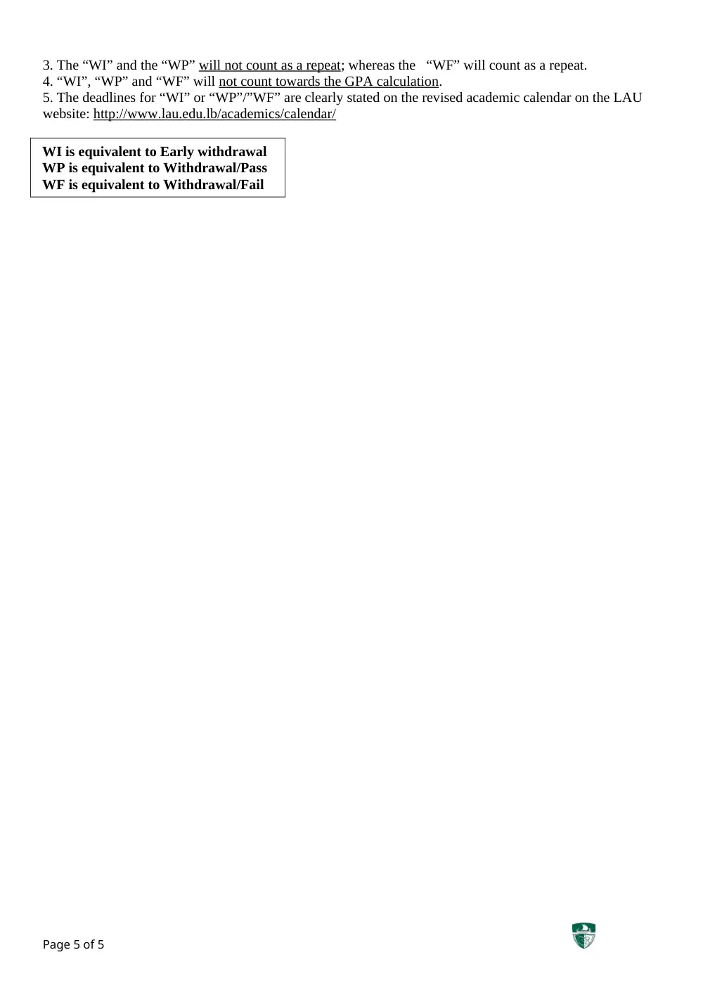 ENG 101 Syllabus, Fall 2016, page 5