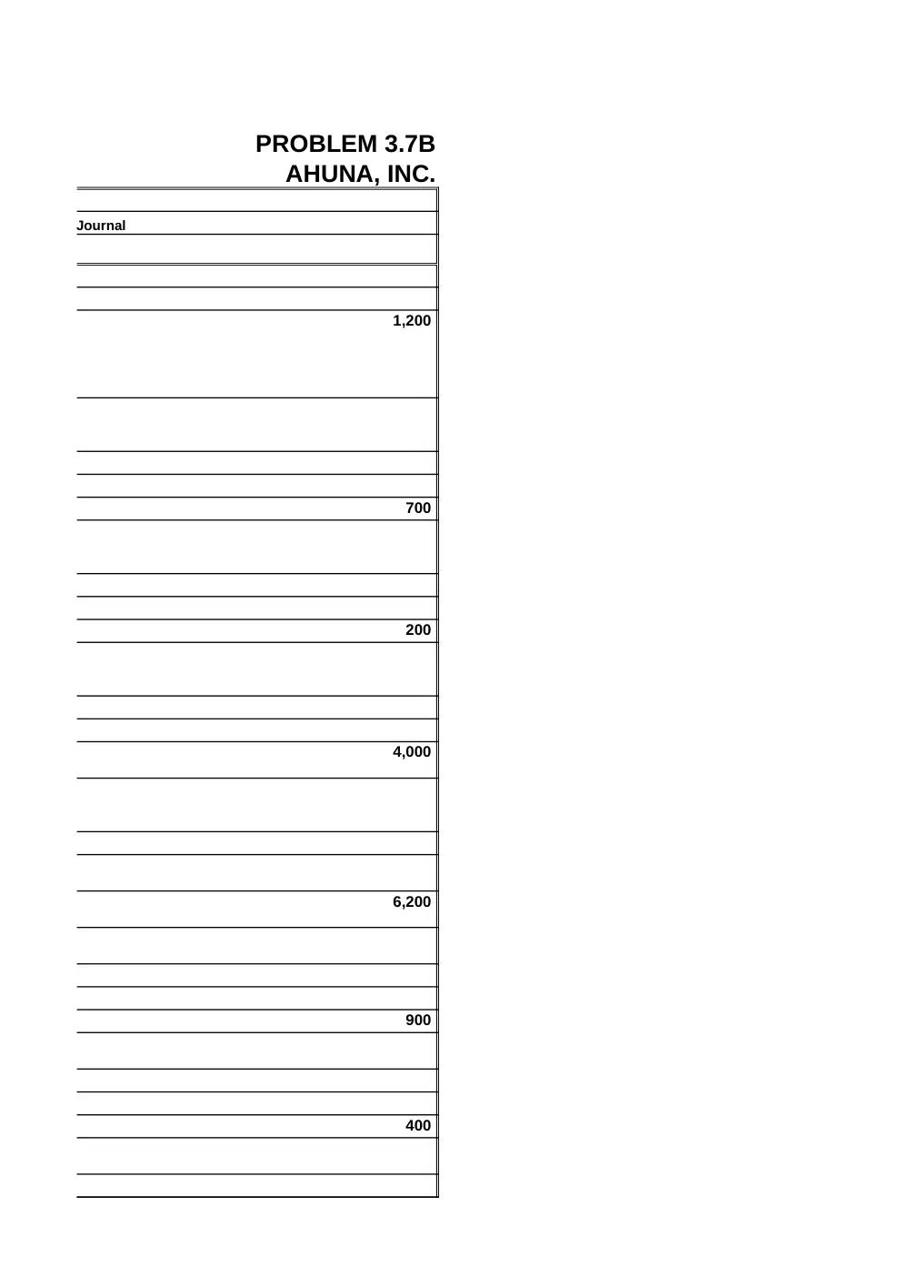 ACCT 210 Homework Chapter 3, Fall 2011, page 9