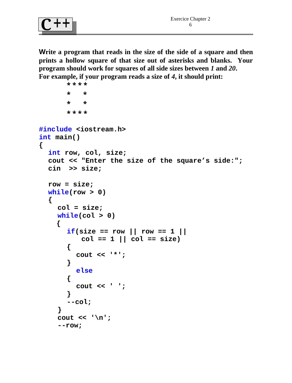 CSC 212 Problems For Chapter 2 with Solution, Summer 2013, page 8
