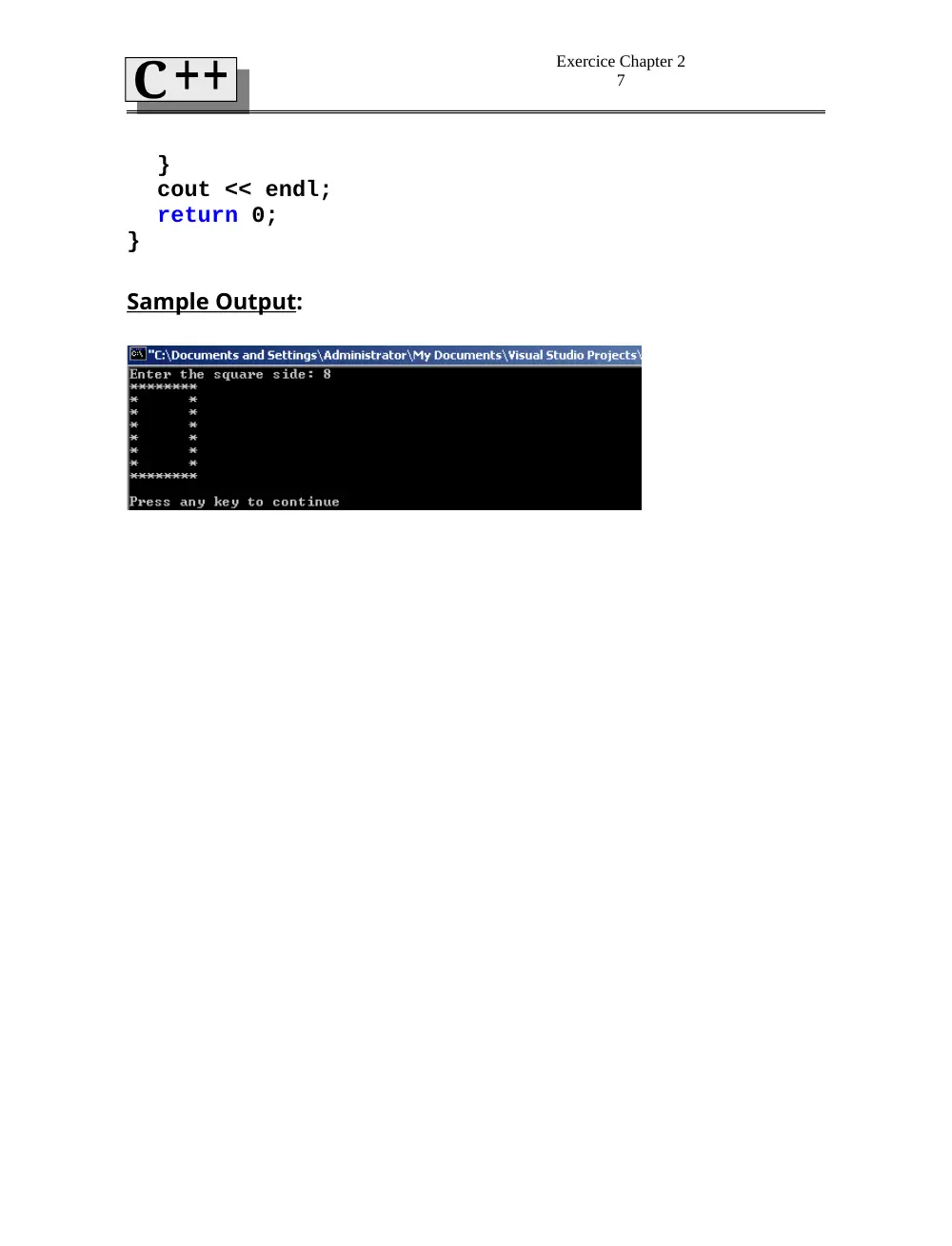 CSC 212 Problems For Chapter 2 with Solution, Summer 2013, page 9