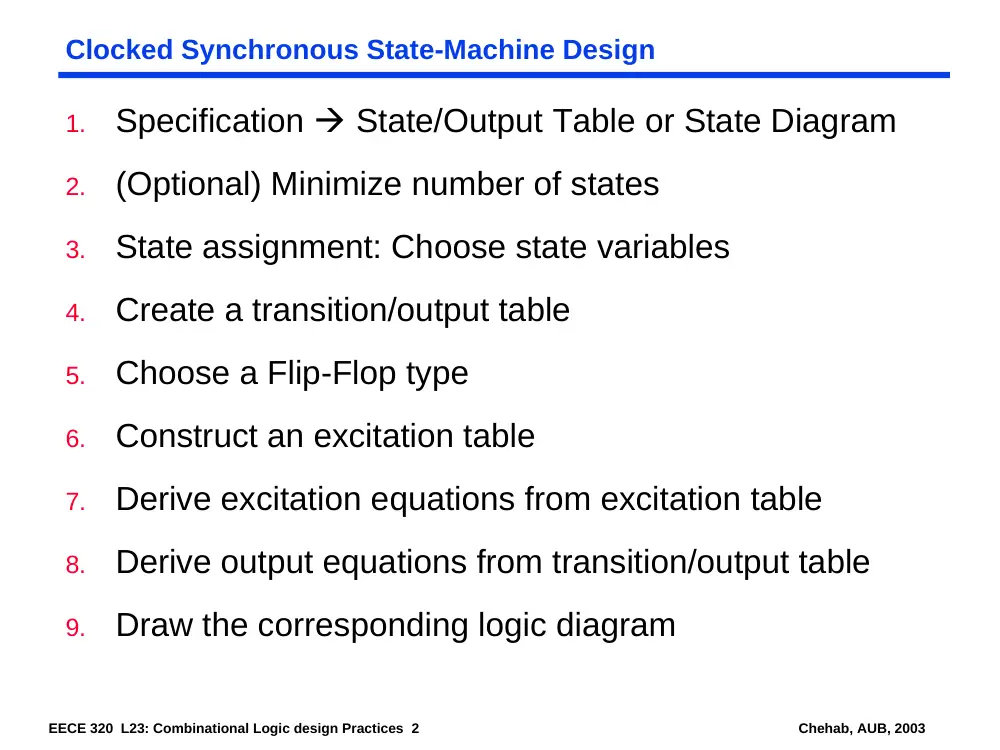 EECE 320 Lecture 23, Fall 2011, page 2