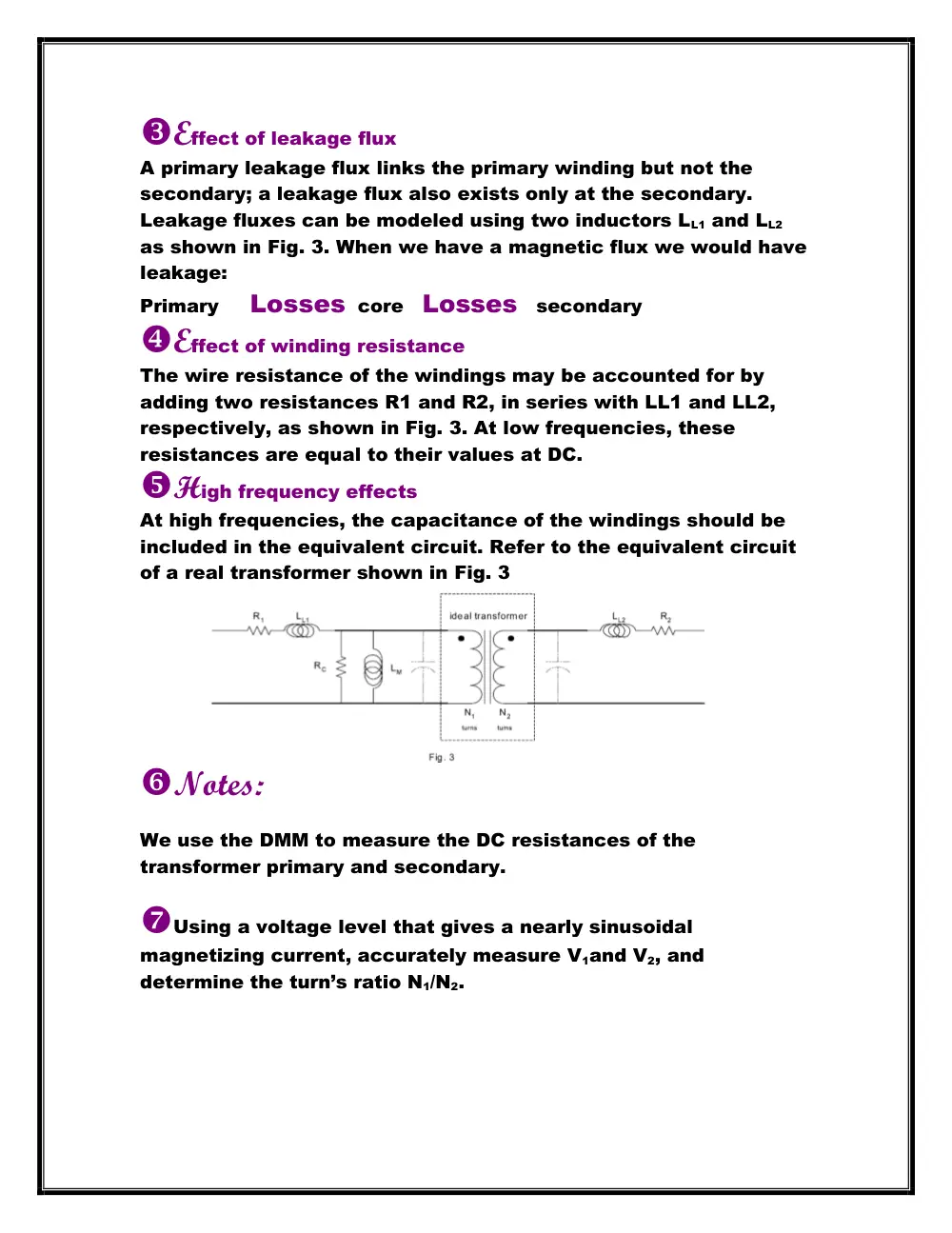 EECE 312L Notes Experiment 9 Notes, Fall 2013, page 2