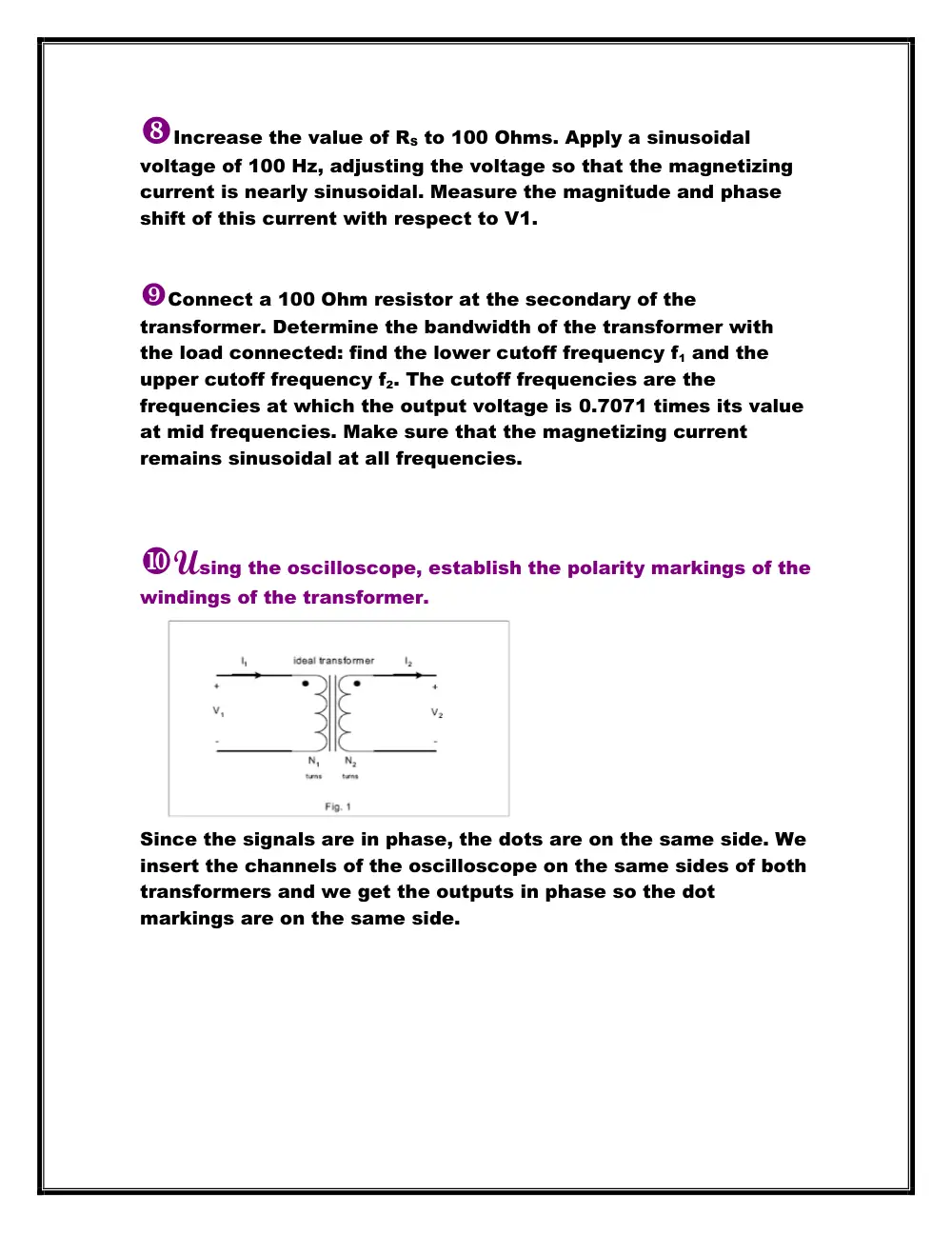 EECE 312L Notes Experiment 9 Notes, Fall 2013, page 3