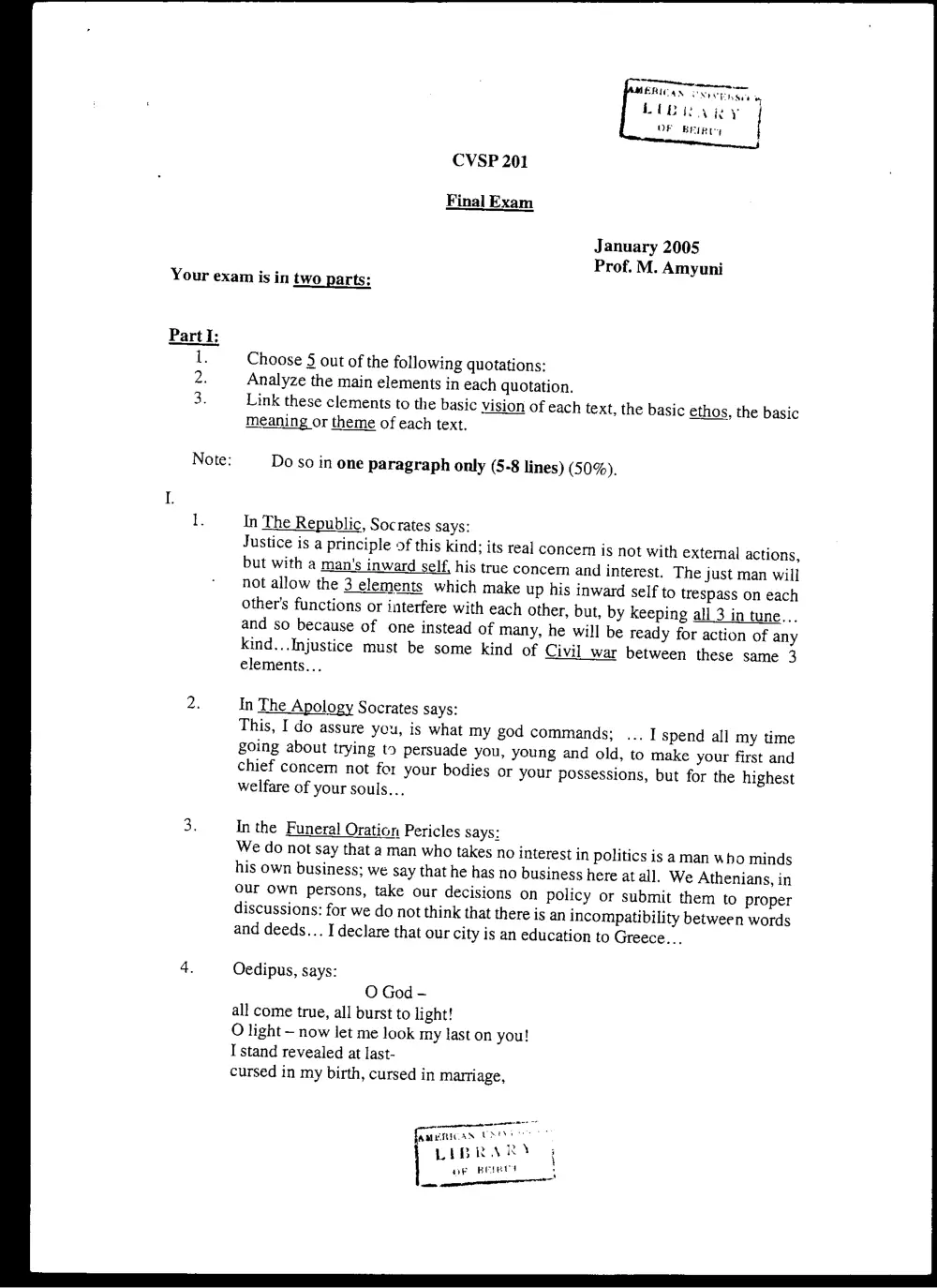 CVSP 201 Final, Fall 2004, page 1