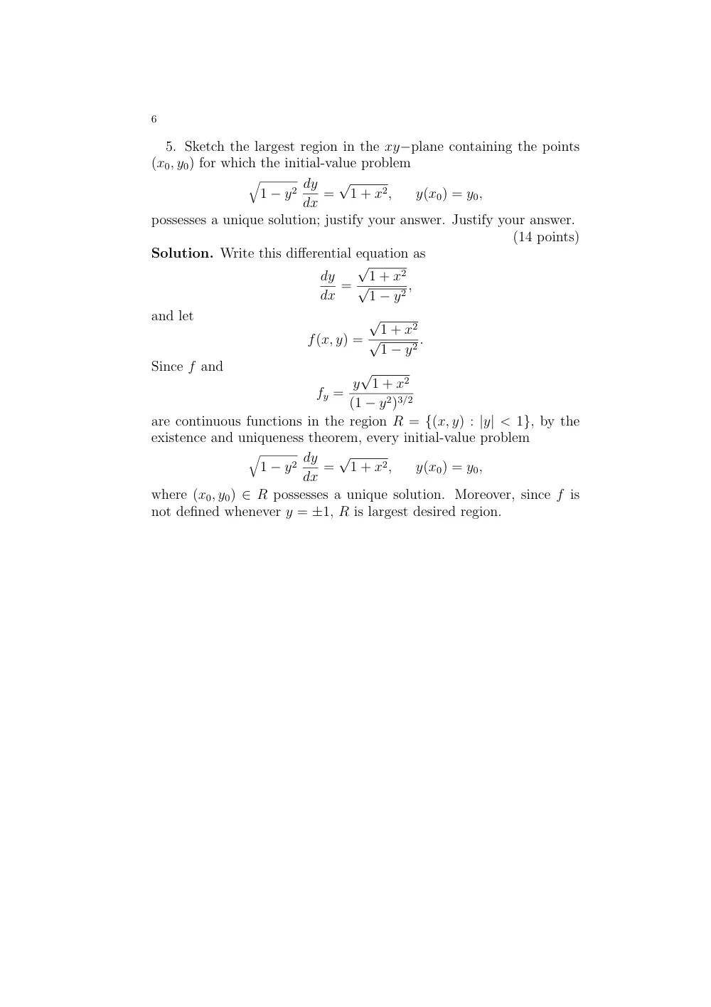 MATH 202 Exam 1, Spring 2002, page 6